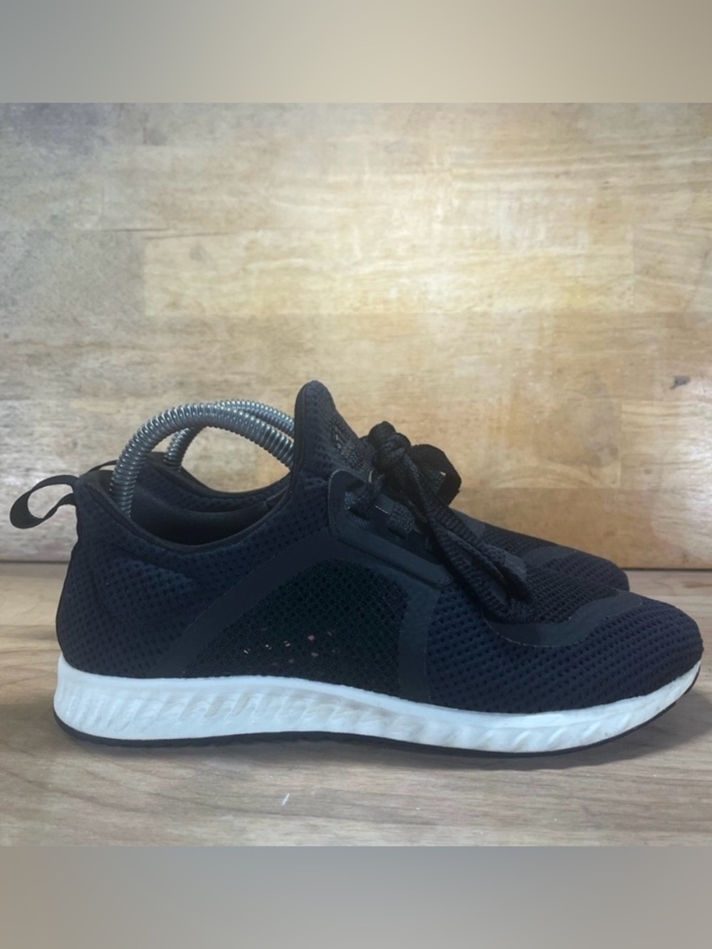 Adidas Edge Lux Clima Womens Sz 6.5 Running Shoes Sneakers Black Lace Up CG4776